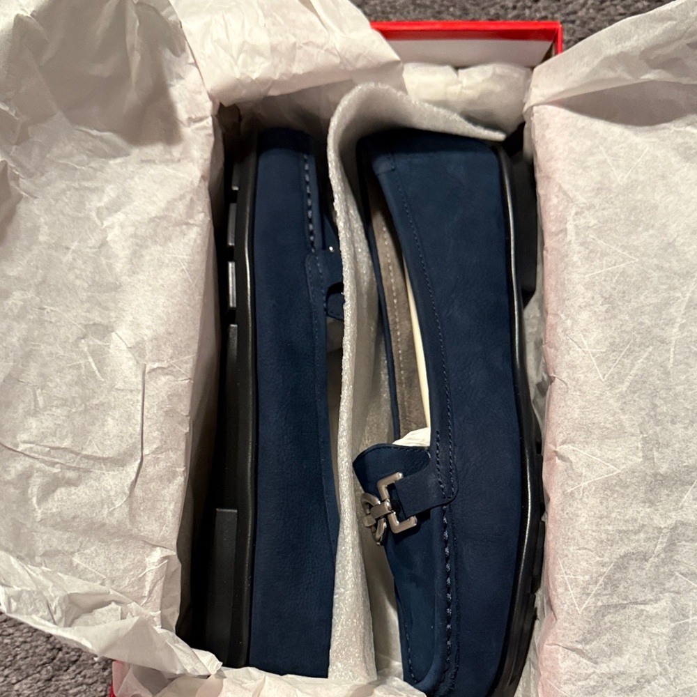 AEROSOLES Blue Comfort Shoes - Picture 4 of 5